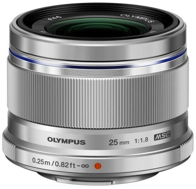 Objektiv M.ZUIKO DIGITAL 25mm f/1.8 silver