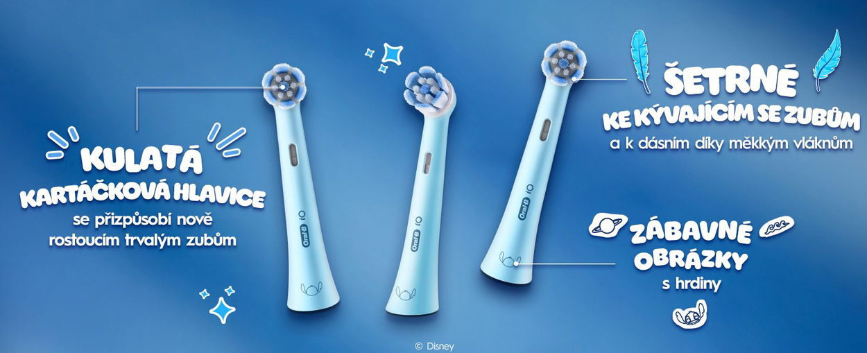 Elektrický zubní kartáček Oral-B iO Kids Disney Stitch