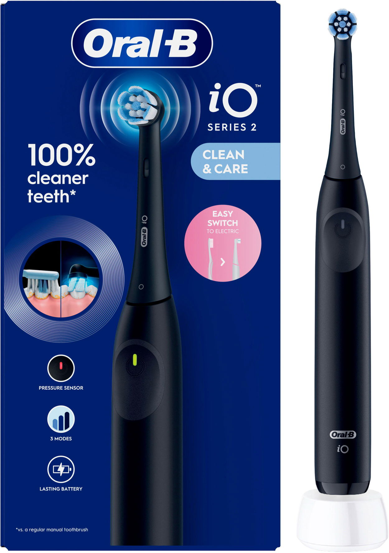 Elektrický zubní kartáček Oral-B iO 2 Black