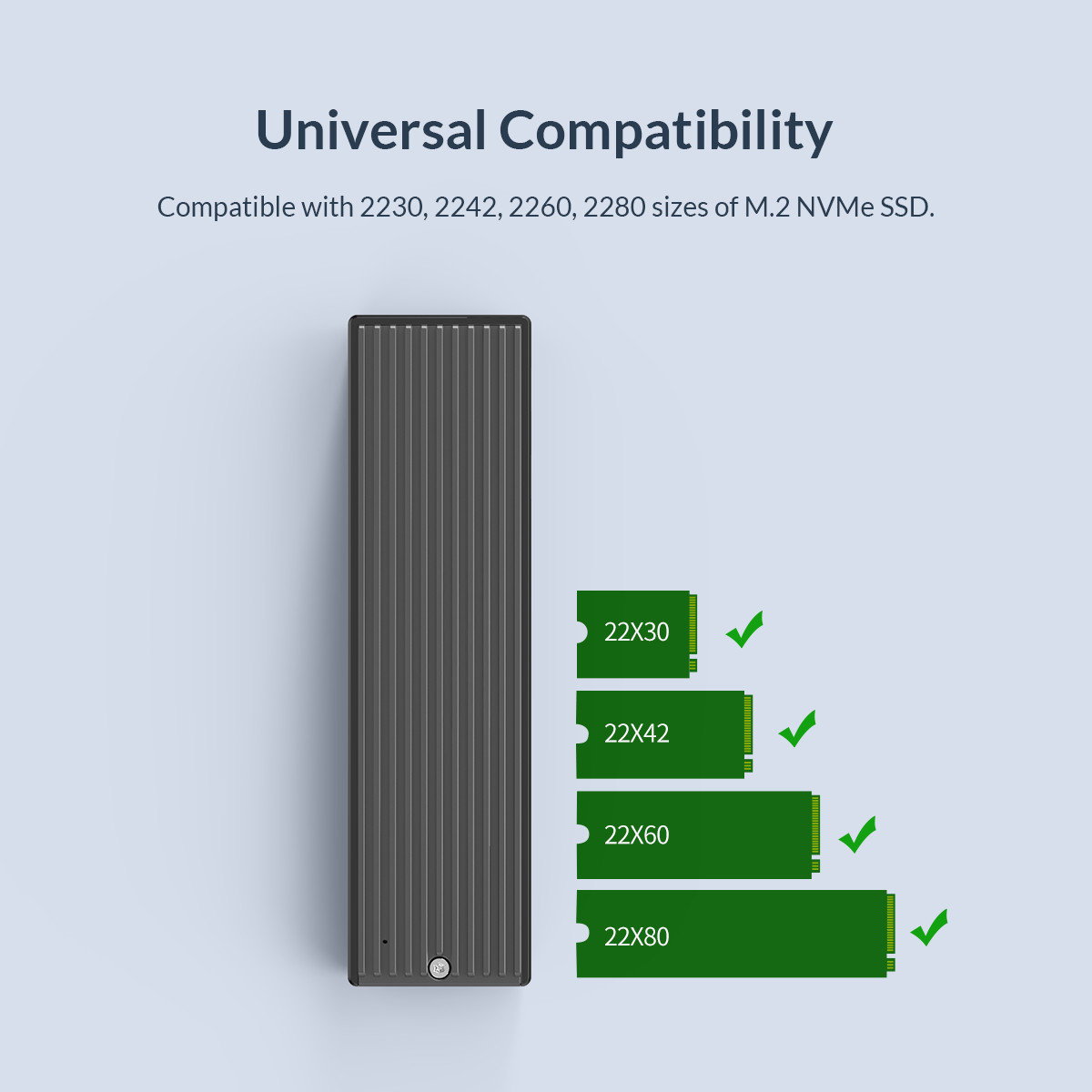 ORICO M.2 NVMe SSD Enclosure