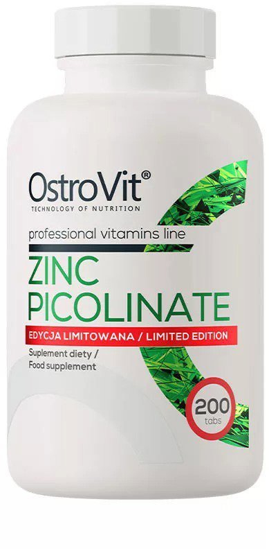 OstroVit Zinc Picolinate, 200 tablet