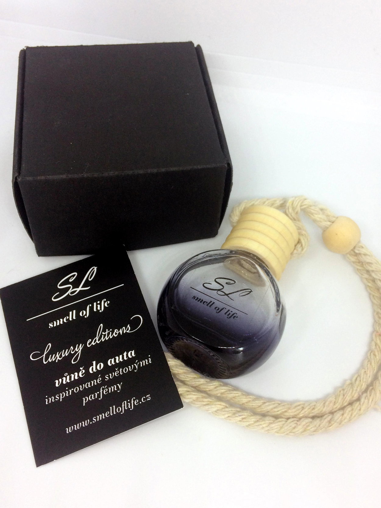 Vôňa do auta Smell of Life Luxusná vôňa do auta inšpirovaná vôňou parfumu Bottled 10 ml
