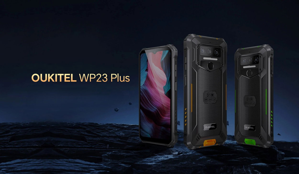 Oukitel WP23 Plus 8GB/25GB black mobiltelefon