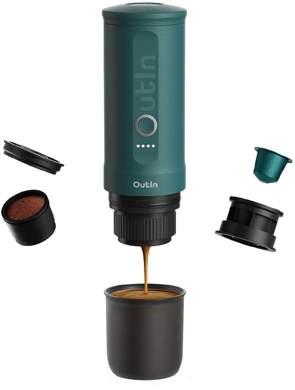 Travel coffee machine OUTIN Nano OTEM-01-OT