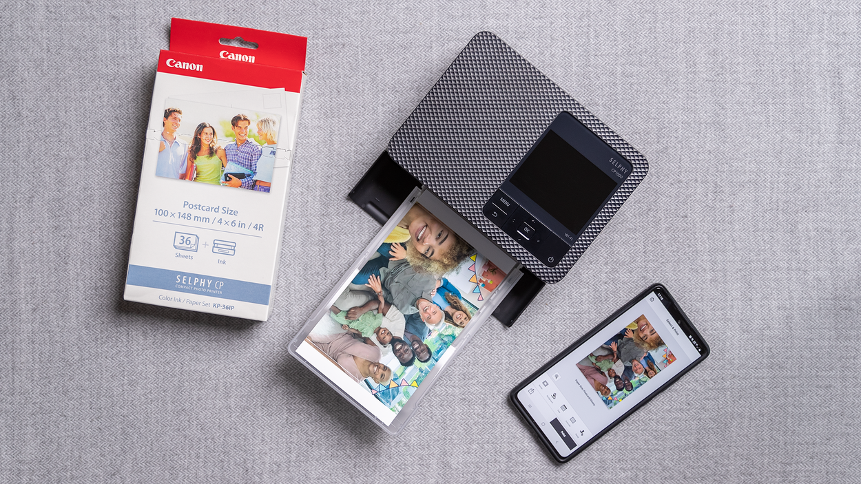 Hőszublimációs nyomtató Canon SELPHY CP1500 fekete