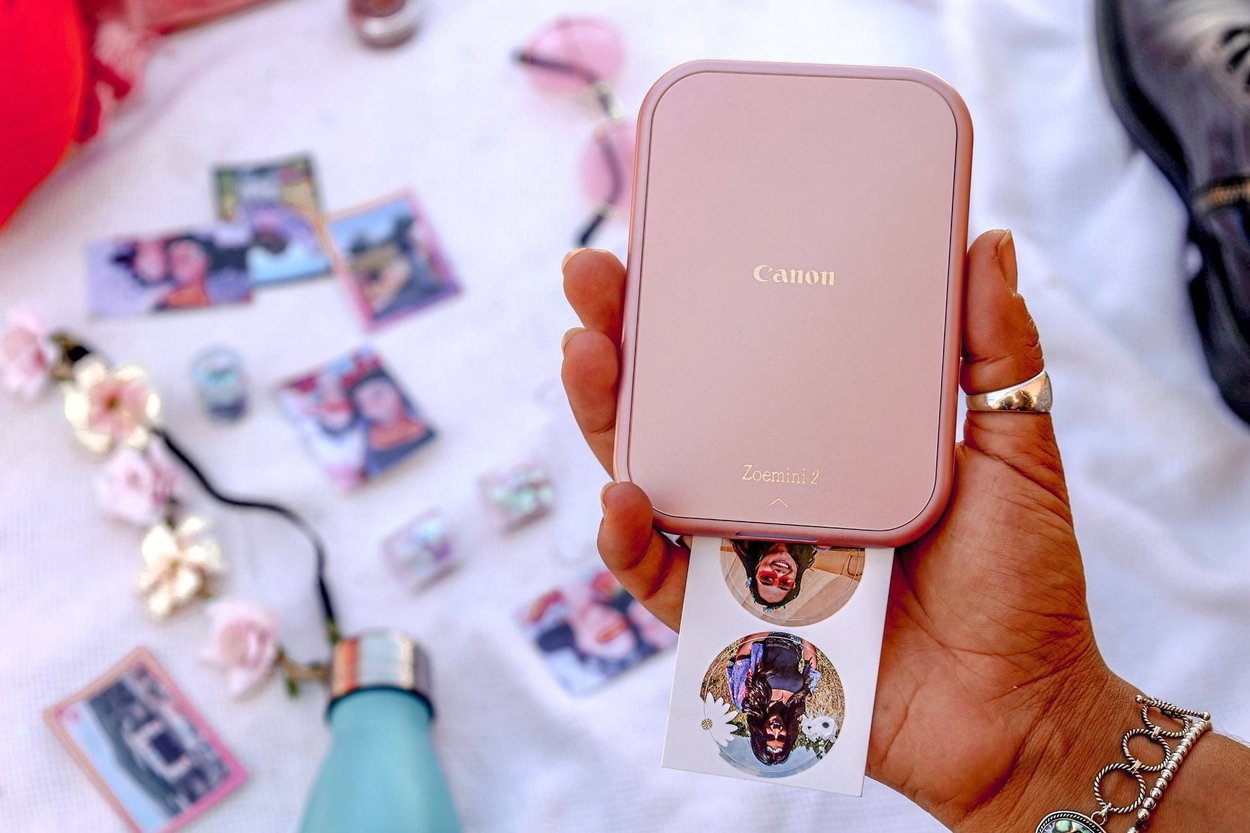 Canon Zoemini 2 rose gold