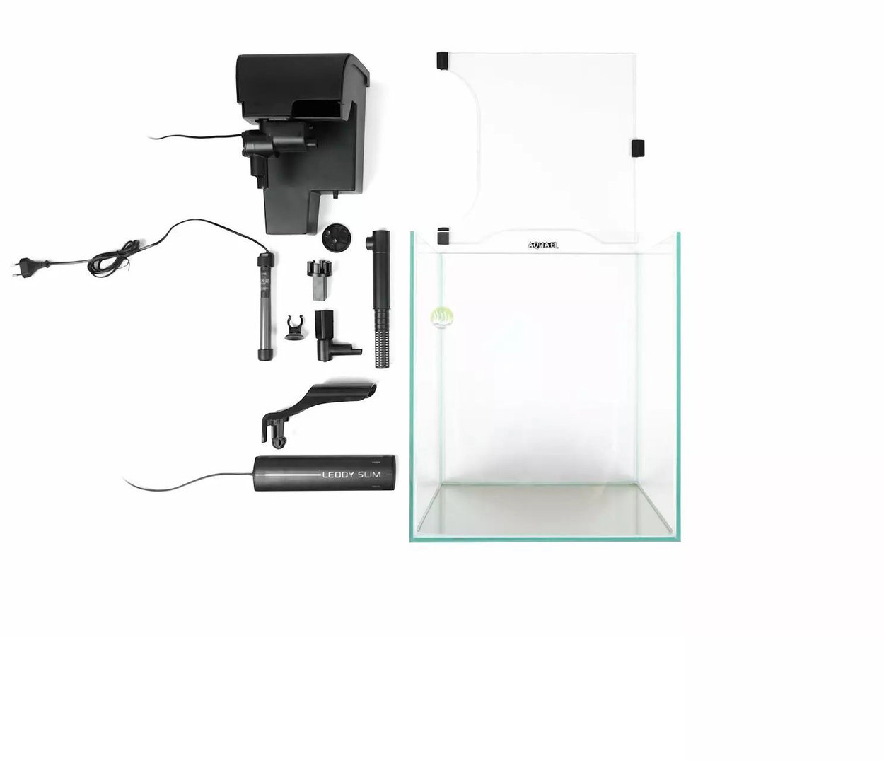 Aquarium set Aquael FISH & SHRIMP SET 35 l Black