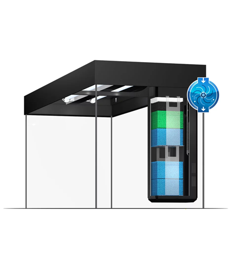 Juwel Rio 180 LED Aquarium Set, Black