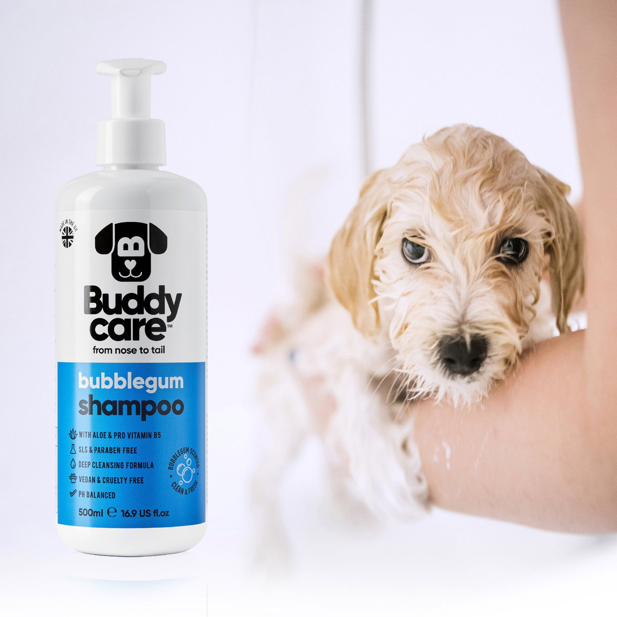 Buddycare Bubblegum dog shampoo 500ml