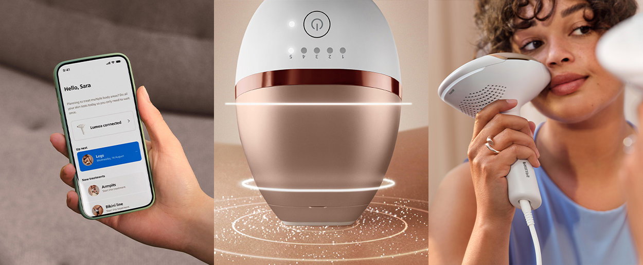 Philips Lumea IPL 9000 Series IPL Haarentfernungsgerät mit SenseIQ BRI937/00