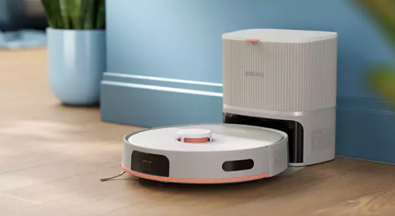 Philips External Docking Station Replacement Auto Emptying Station for the XV1451/20 Robotic Vacuum Cleaner