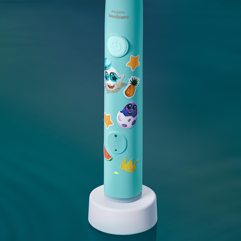 Elektrische Zahnbürste Philips Sonicare for Kids HX6600/13 Schallzahnbürste für Kinder mit Bluetooth