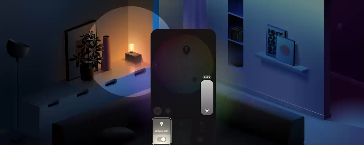 Philips Hue Enrave XL ceiling light black + Philips Hue Motion Sensor