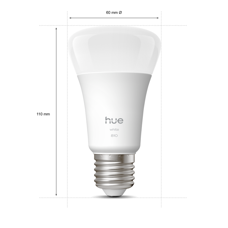 LED bulb Philips Hue White 10W 1100 E27