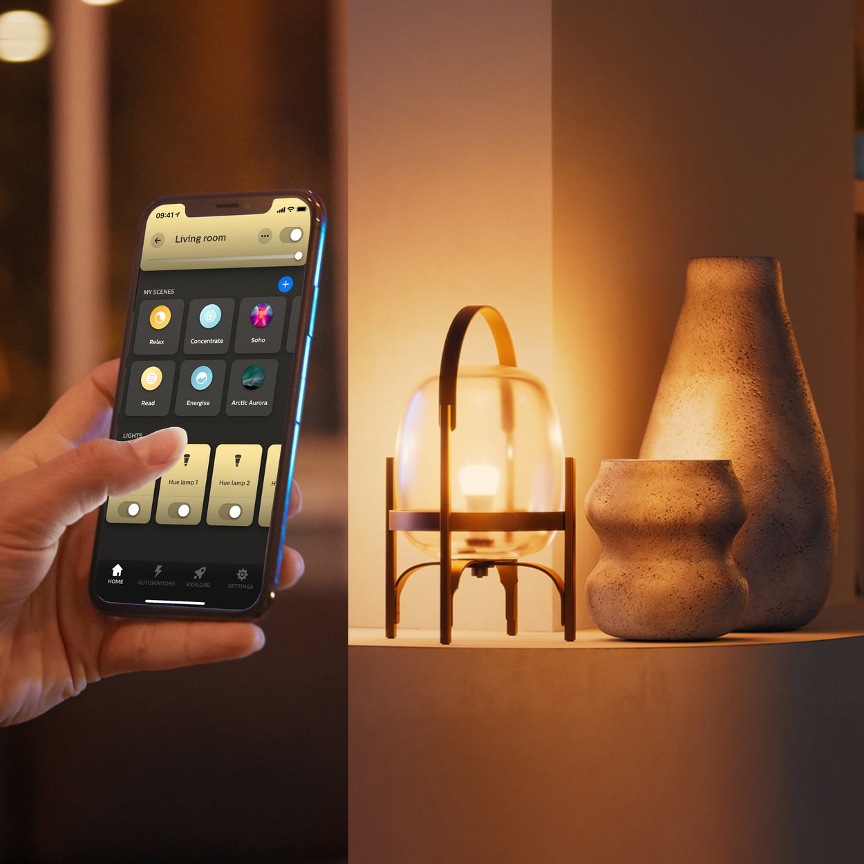 LED bulb Philips Hue White Ambiance 12W 1600 E27