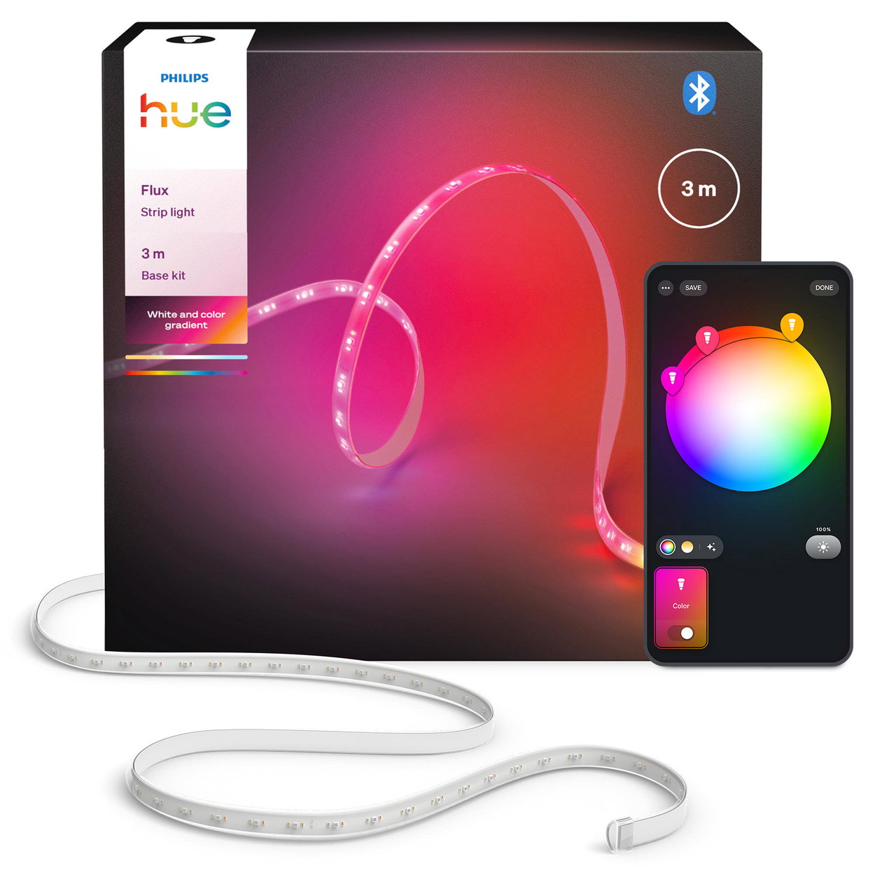 Philips Hue Flux strip light 3m