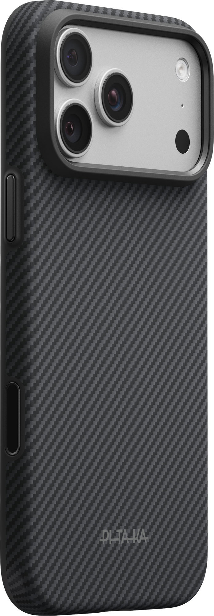 Kryt na mobil Pitaka Summa Case Black/Grey Twill iPhone 18 Pro Max/17 Pro Max