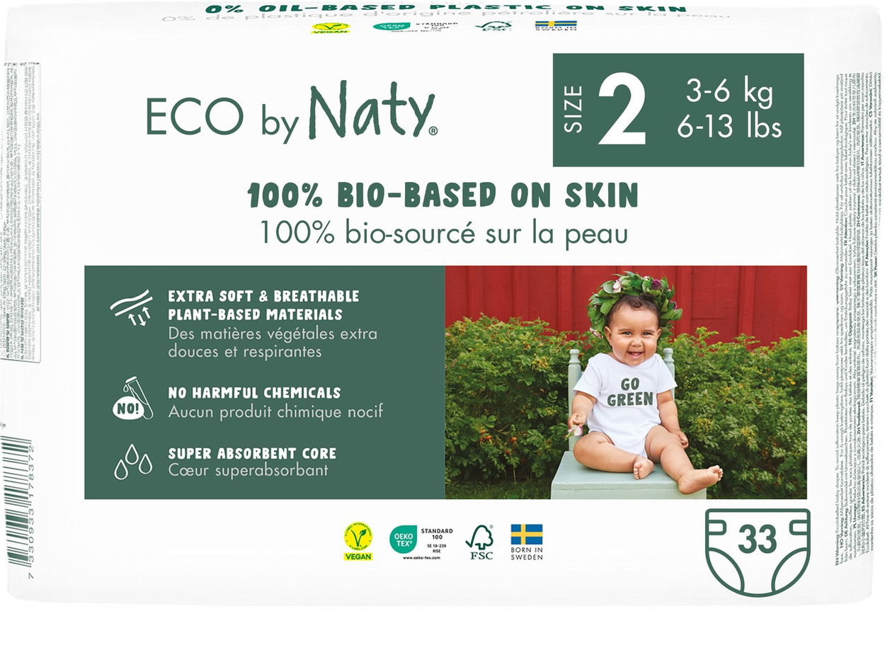 Eko pleny NATY Mini vel. 2 (33 ks)