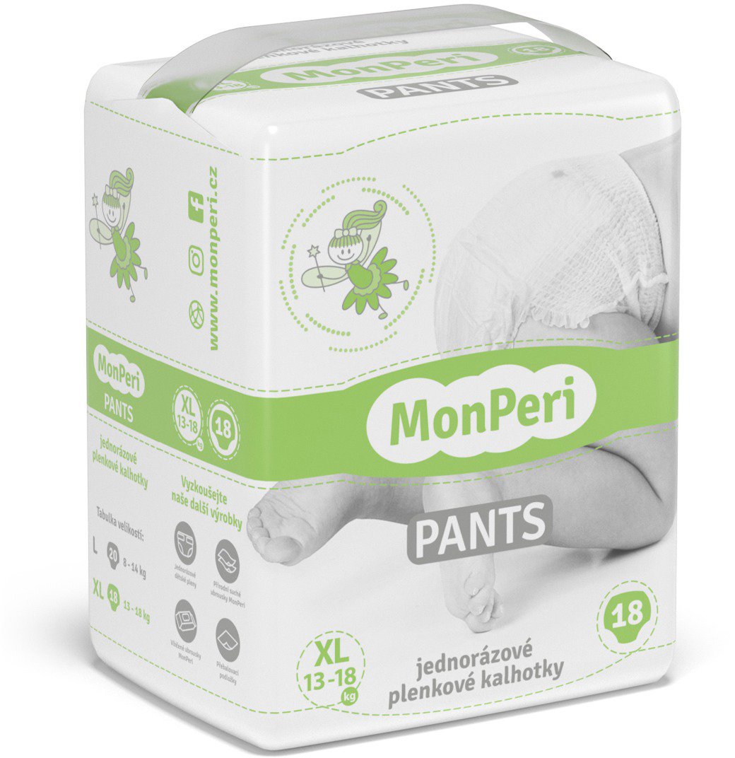 MonPeri Pants diaper panties size. XL (18 pcs)