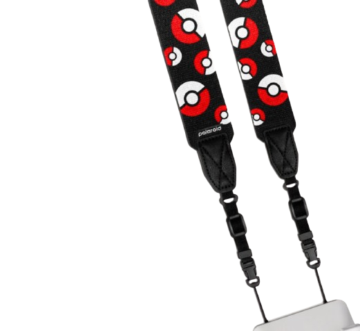 Polaroid Pokemon flat strap