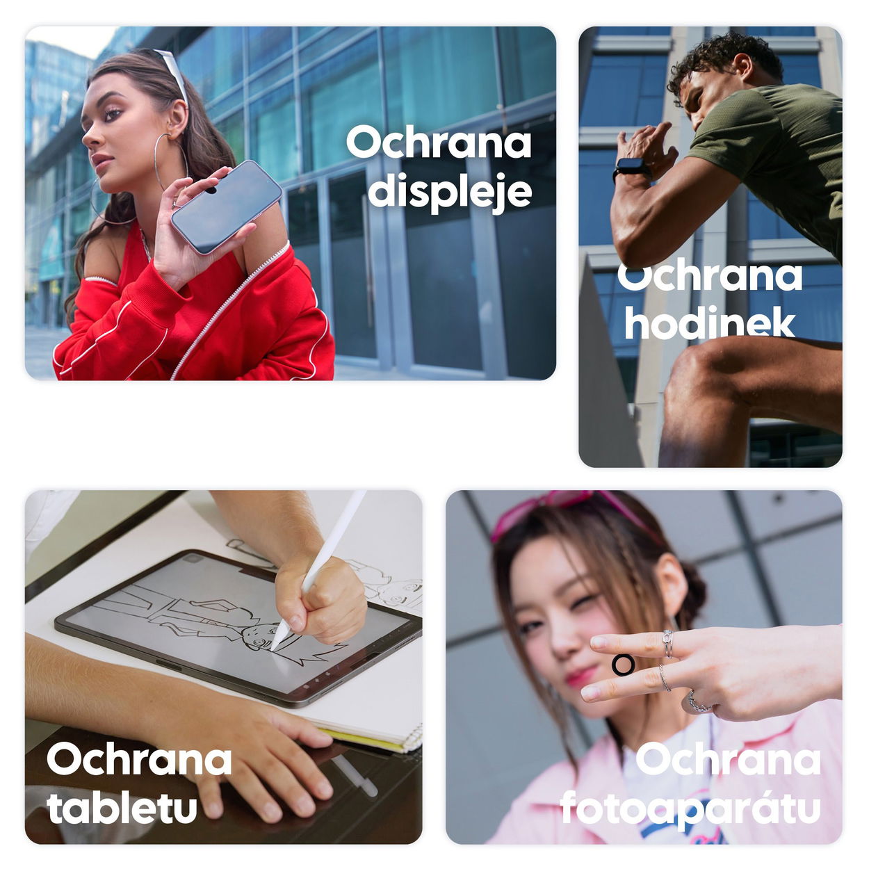 Kryt na mobil PanzerGlass CARE Tango 2v1 Wallet