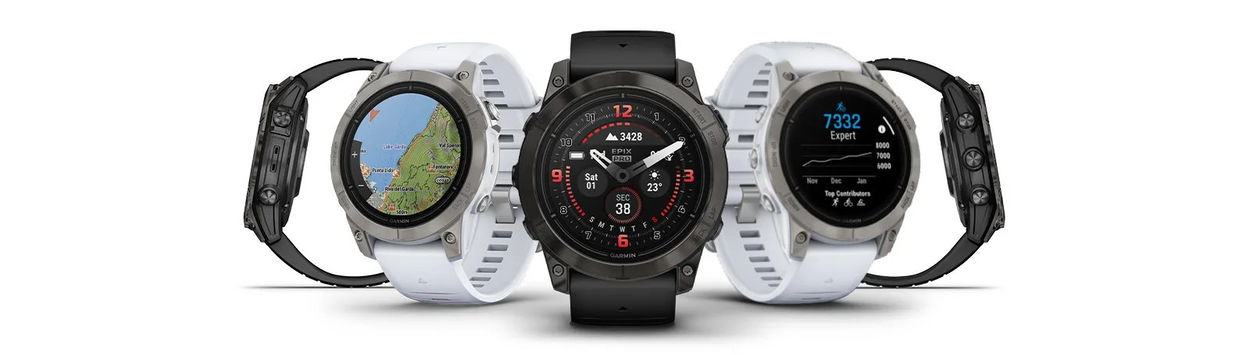 Prémiové chytré hodinky Garmin s přesnou navigací, jasným AMOLED displejem a řadou funkcí