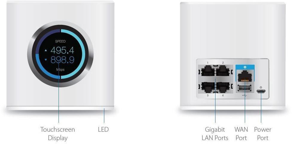 WiFi systém Ubiquiti AmpliFi HD Home Wi-Fi Router + 2x Mesh Point