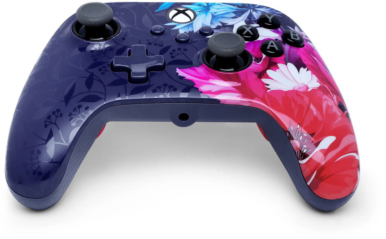 Gamepad PowerA Advantage Plus Wired Controller für Xbox Series X|S - Night Blossom