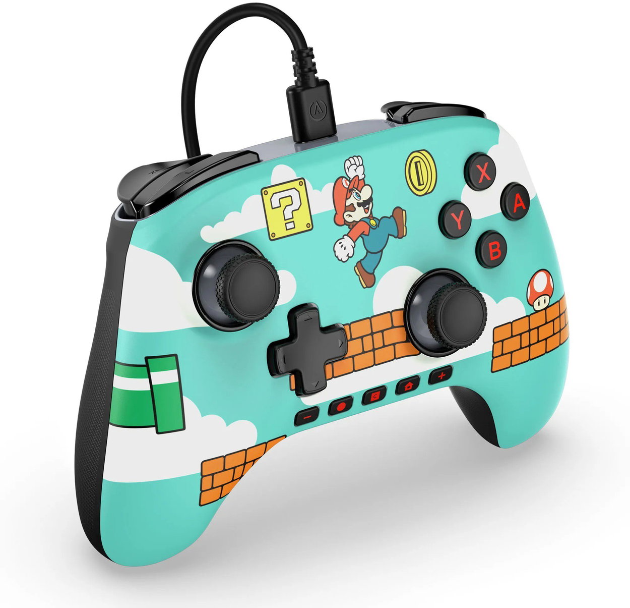 Gamepad PowerA Advantage Wired Controller für Nintendo Switch 2 - Super Mario Time