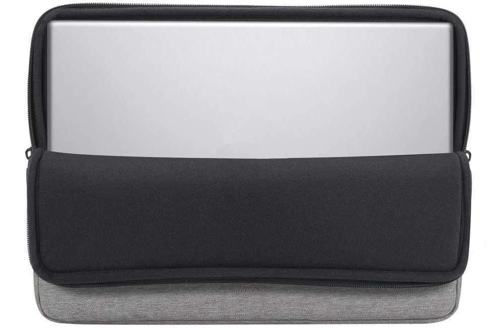 RIVACASE 7703 13.3" laptop sleeve, grey