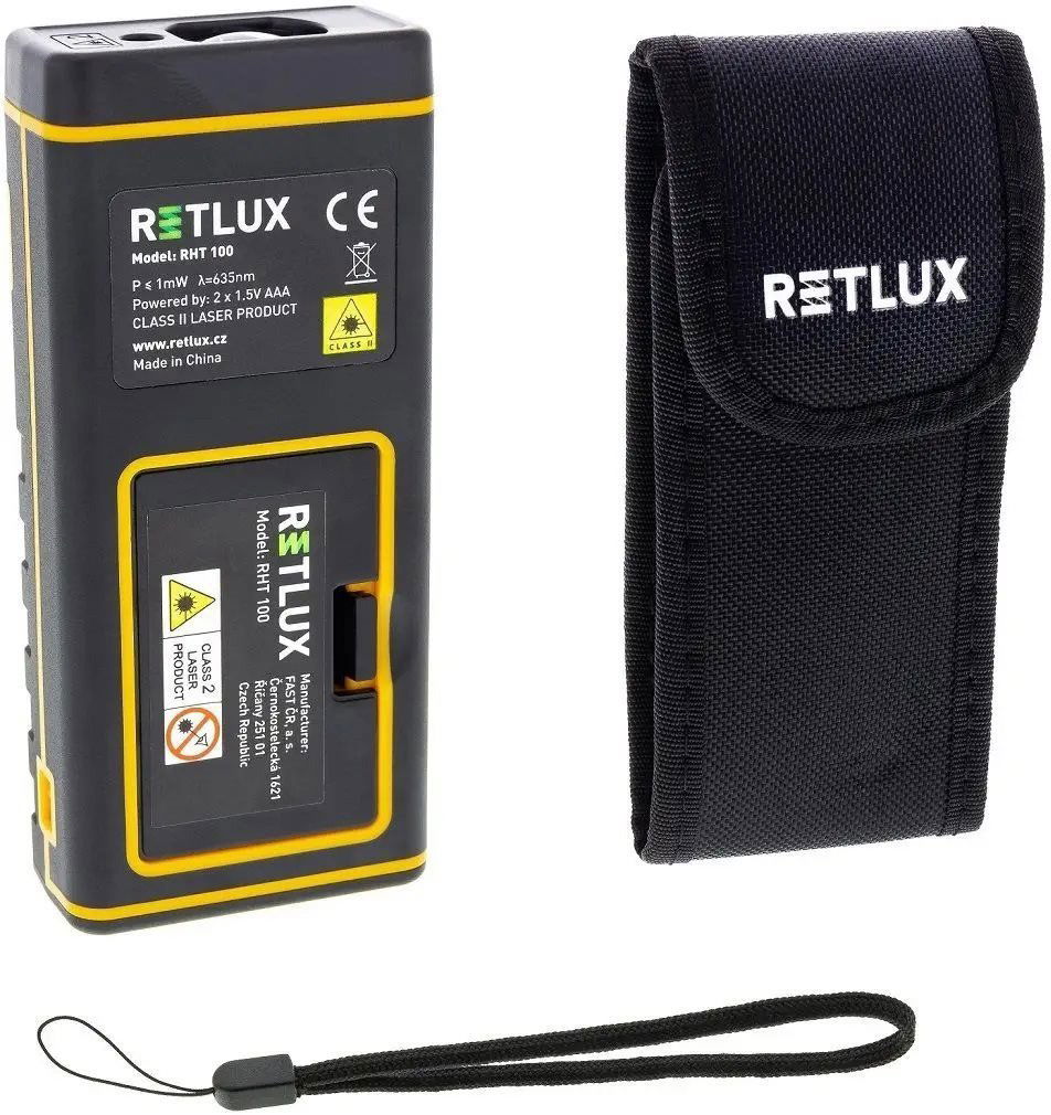 Laserový dálkoměr RETLUX Dálkoměr laserový RHT 100