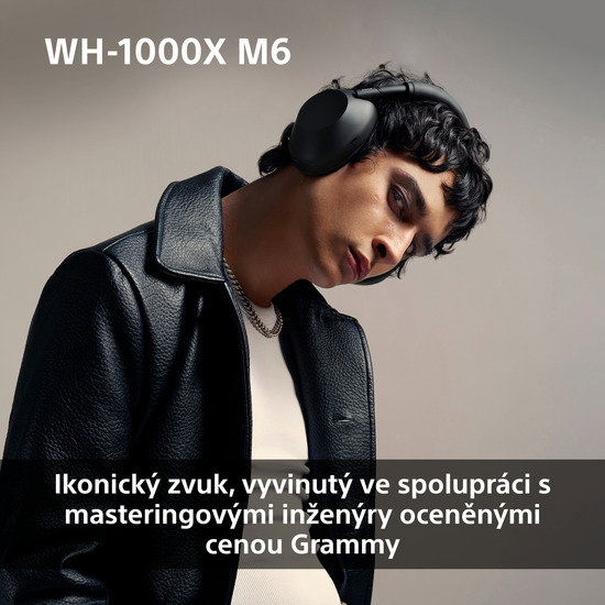 Bezdrátová sluchátka Sony Noise Cancelling WH-1000XM6