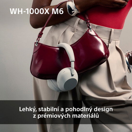 Bezdrátová sluchátka Sony Noise Cancelling WH-1000XM6