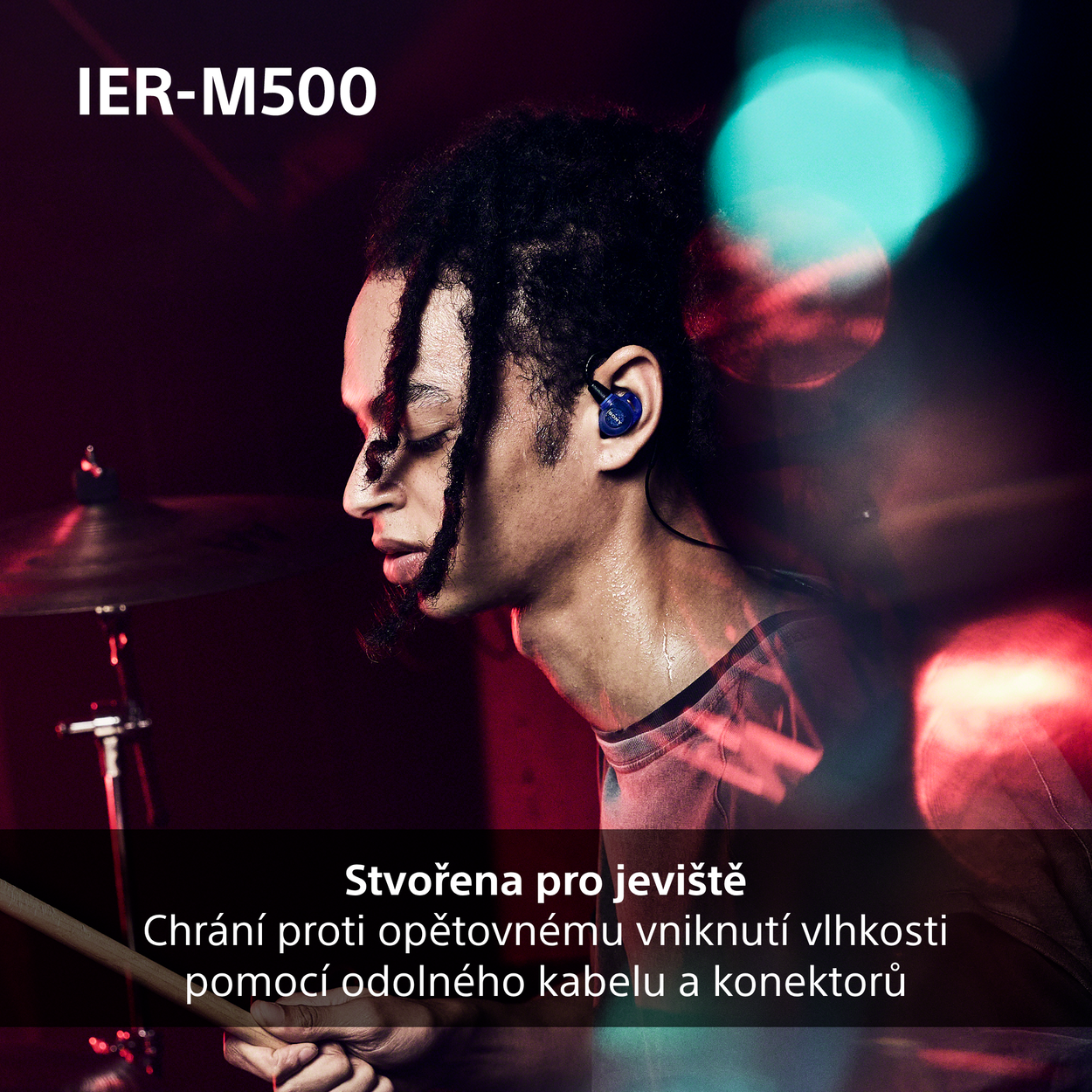 Sony IER-M500 Headphones, White