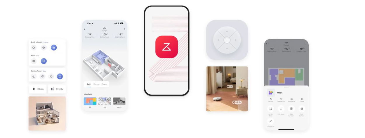 Robotický vysavač Roborock Qrevo S