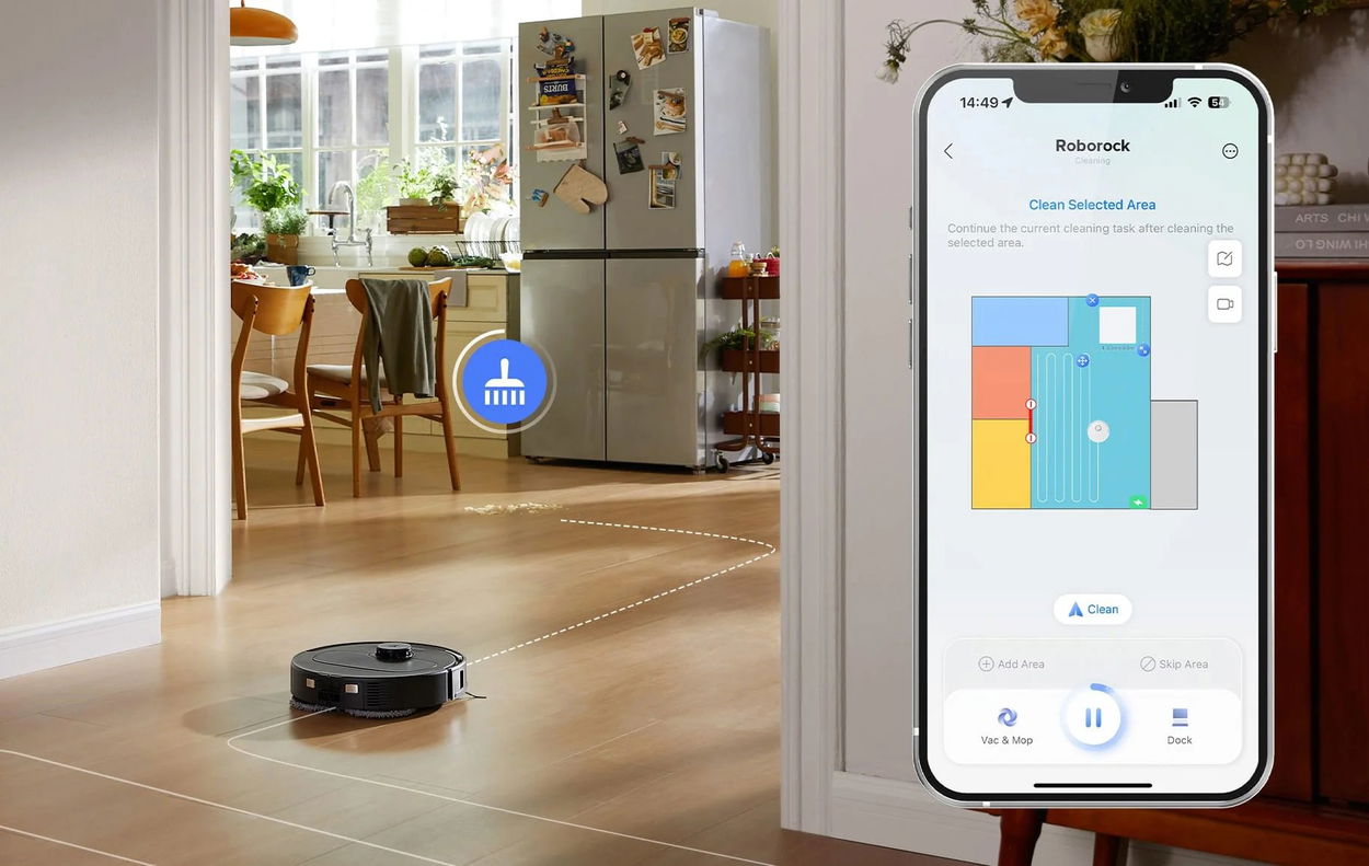 Robotický vysavač Roborock Qrevo S