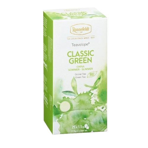 Tea Ronnefeldt Teavelope Classic Green BIO 25 servings