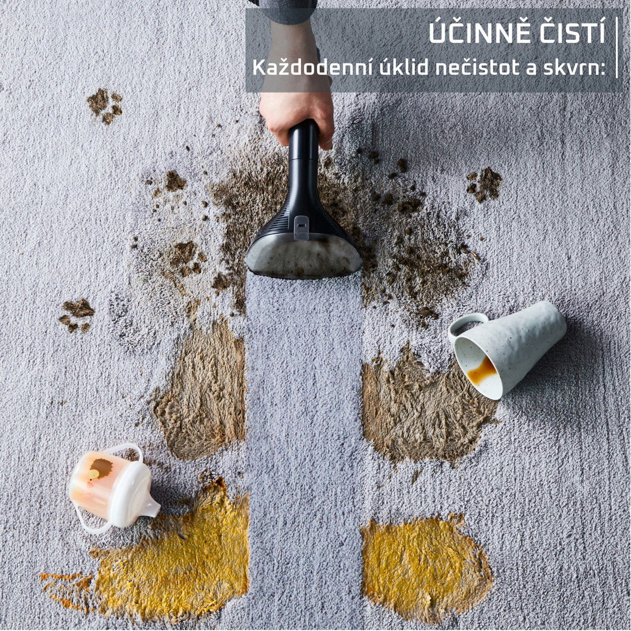 Čistič koberců Rowenta IN5020F0 Clean IT 750W