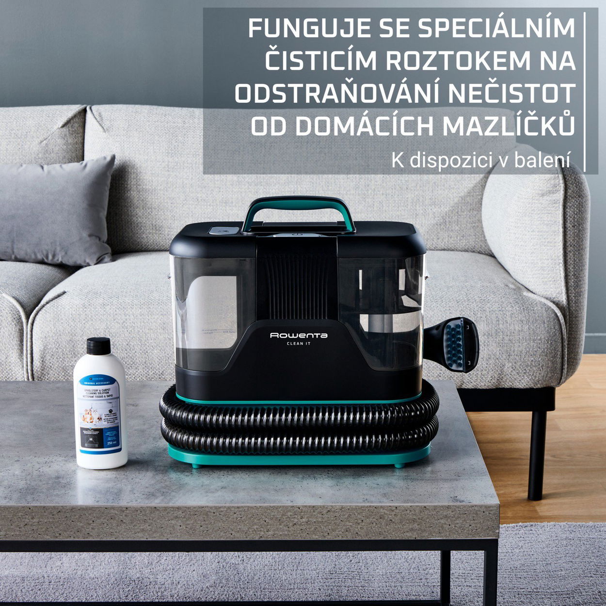 Čistič koberců Rowenta IN5020F0 Clean IT 750W