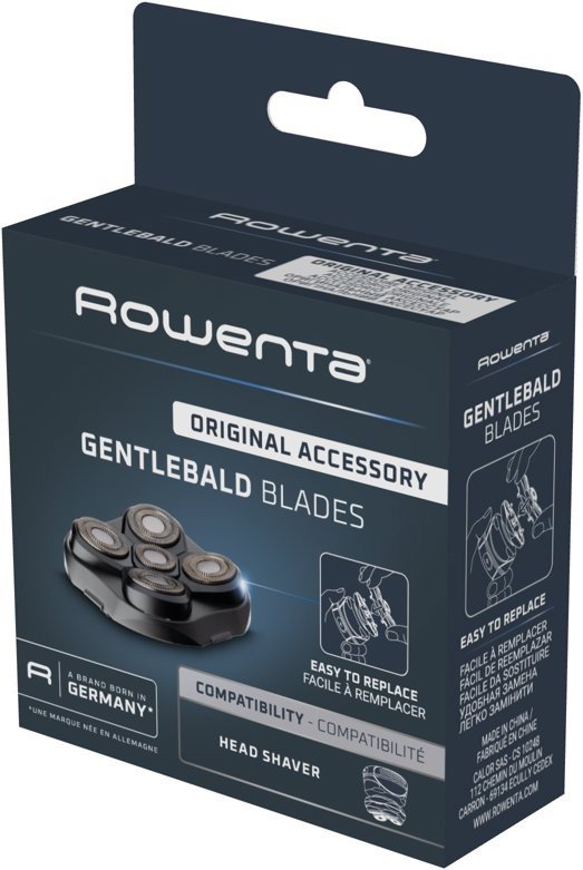 Ersatz-Scherkopf für Rowenta Rasierer XD3520E0 GentleBald Ersatz-Scherkopf