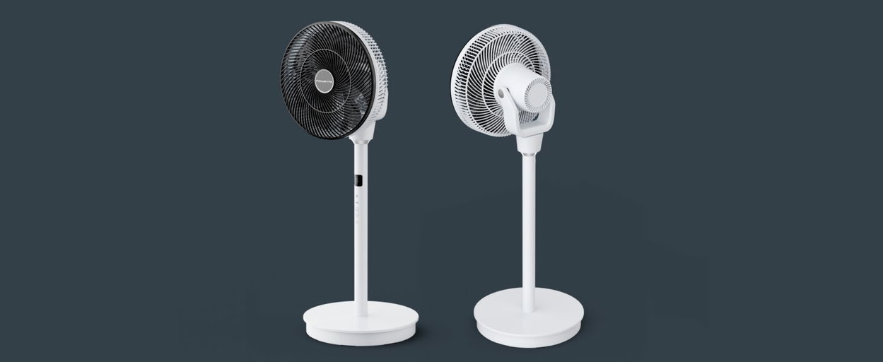 Fan Rowenta QV5040F1 Turbo Silence Compact 3D Multiflow