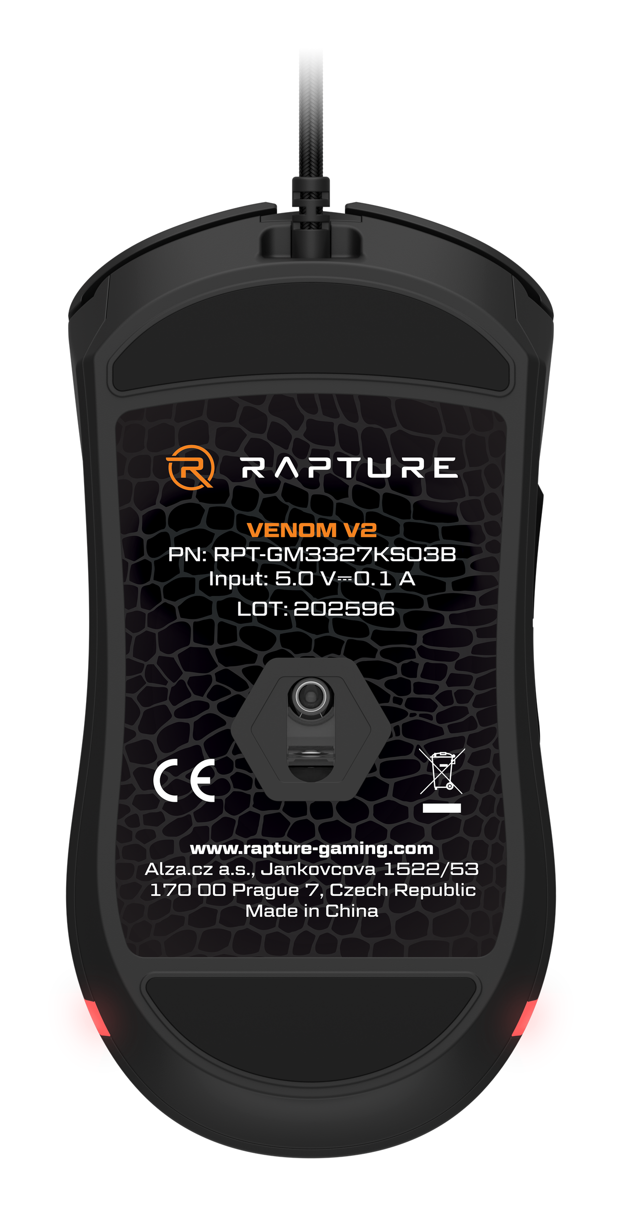 Rapture VENOM V2 Gaming-Maus