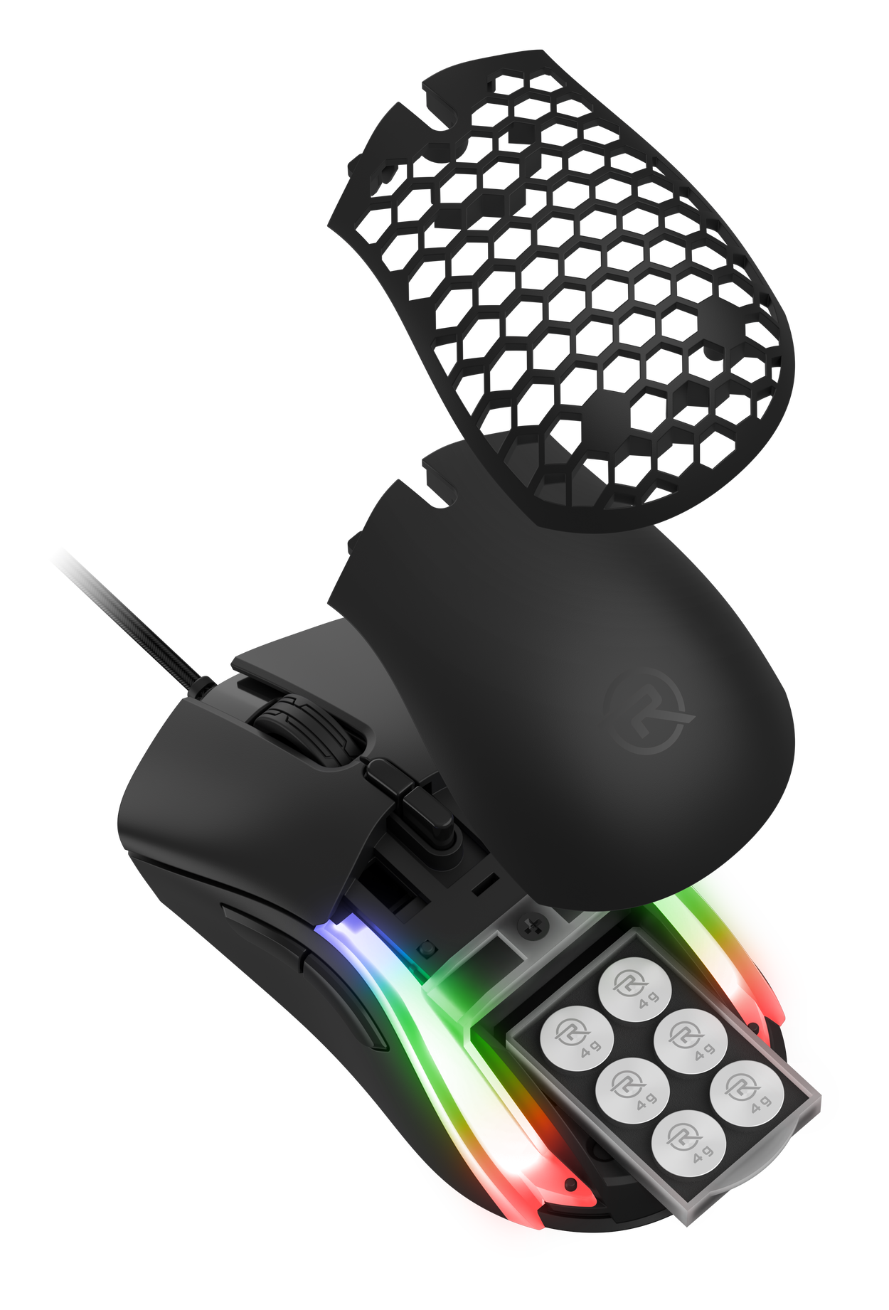 Rapture VENOM V2 STEALTH Gaming-Maus