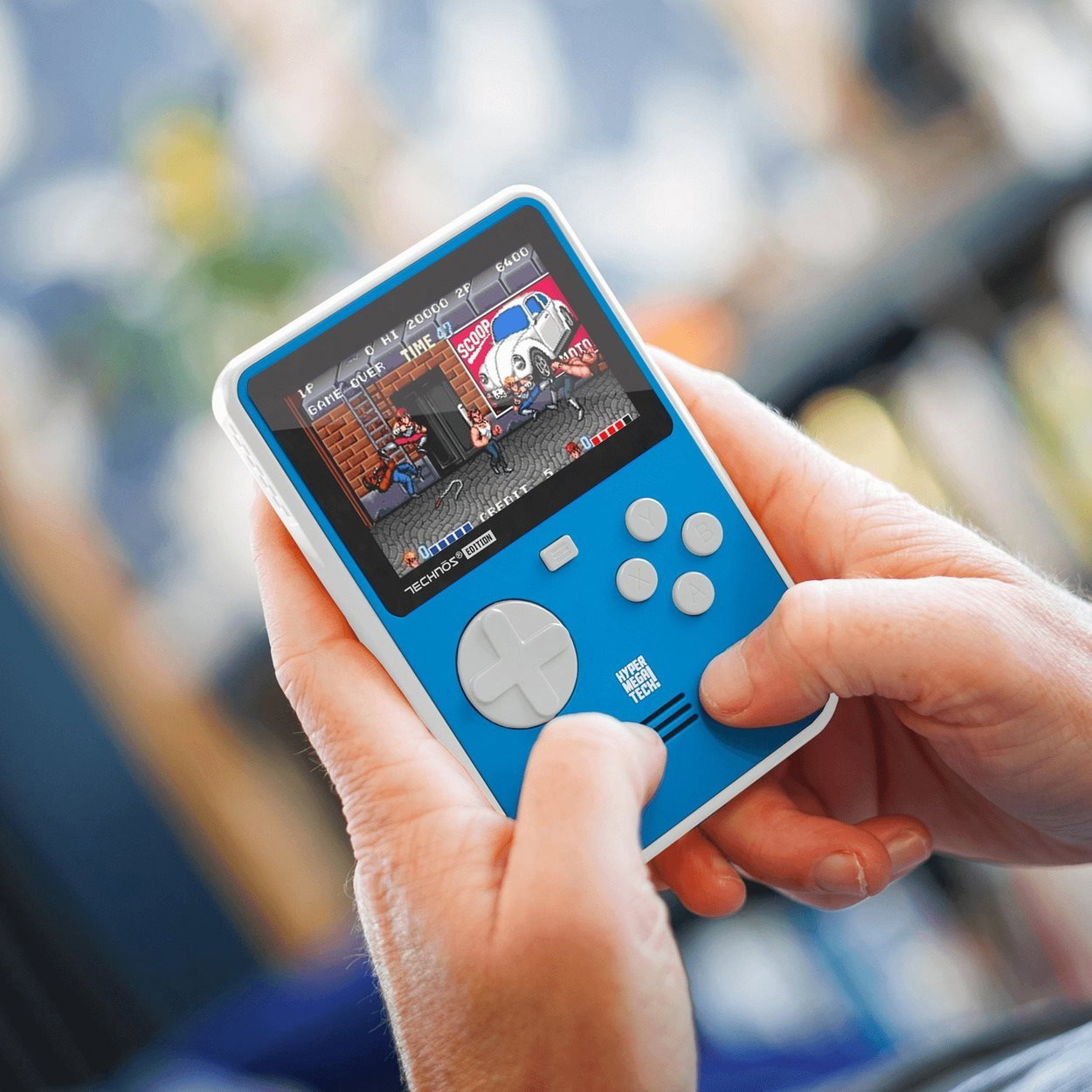 Super Pocket - Technos Edition játékkonzol - retro konzol