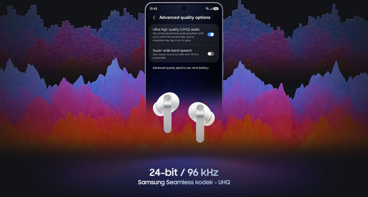 Bezdrôtové slúchadlá Samsung Galaxy Buds4 Pro