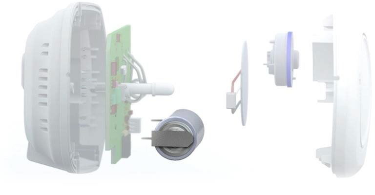 Detektor plynu Detektor CO FireAngel FA3820 s integrovaným zdrojem na 10 let provozu