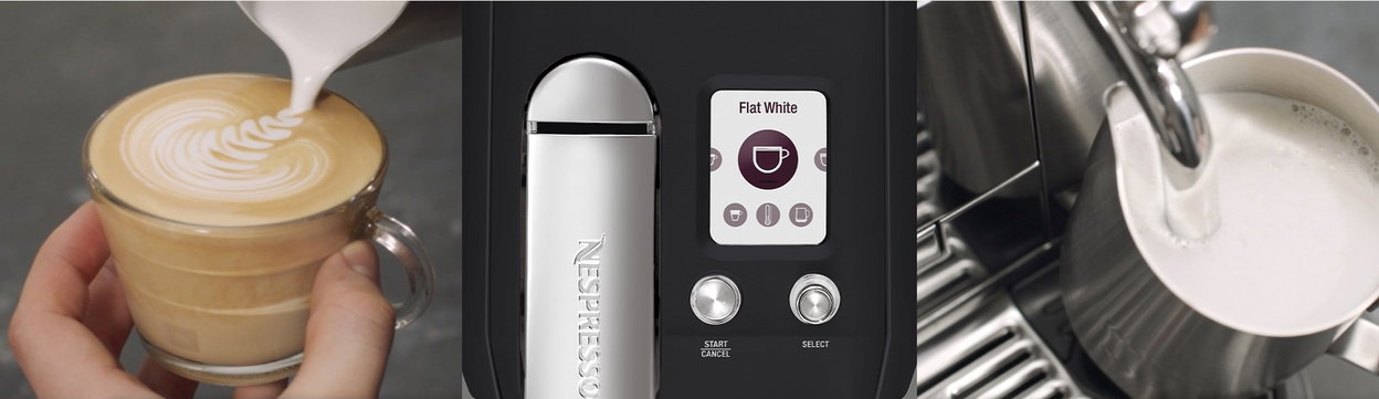 Nespresso capsule coffee machine Sage Creatista Plus Black