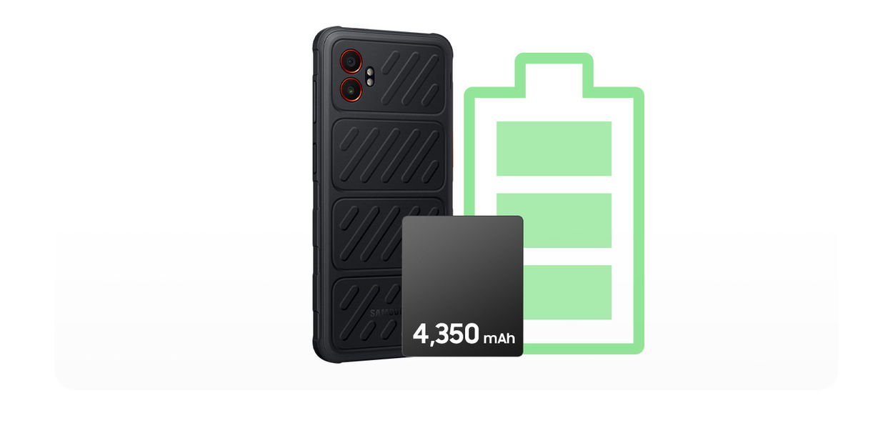 Mobilní telefon Samsung Galaxy Xcover 7 Pro 6GB/128GB Black