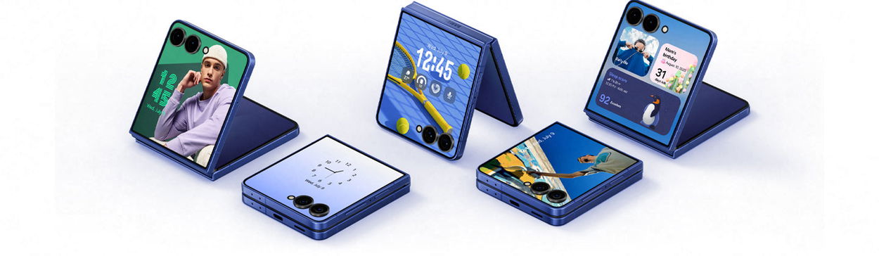 Samsung Galaxy Z Flip7 mobiltelefon