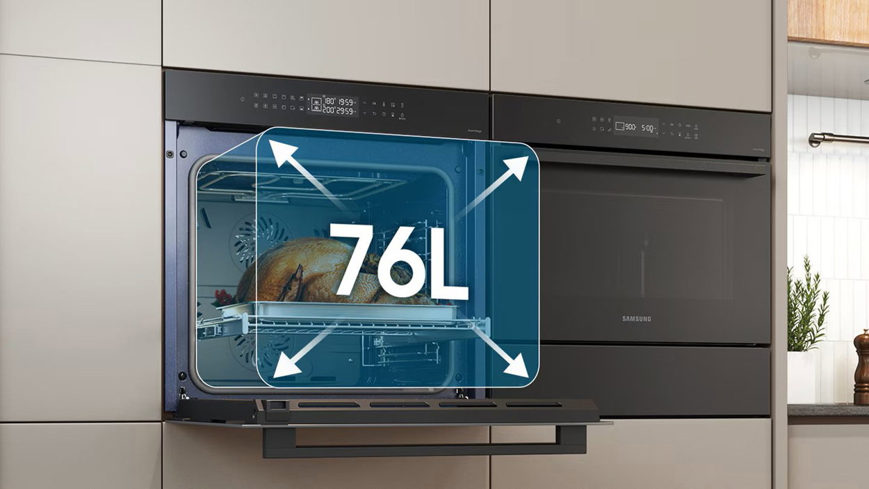 SAMSUNG NV7B7997AAK/U3 Dual Cook built-in oven